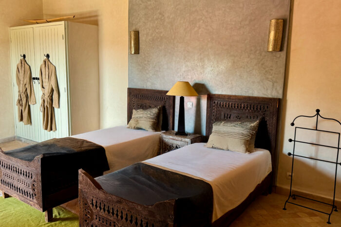 Chambre lits jumeaux