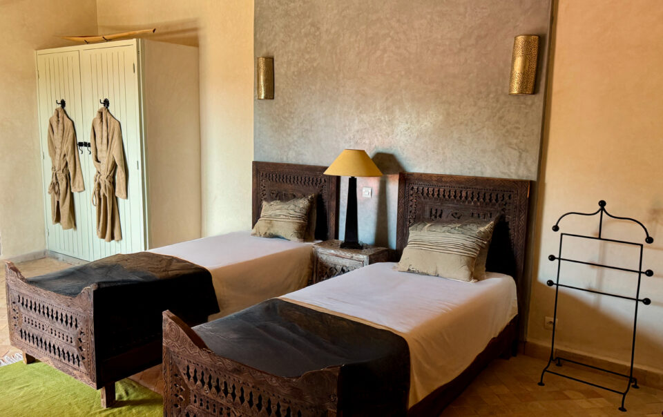 Chambre lits jumeaux